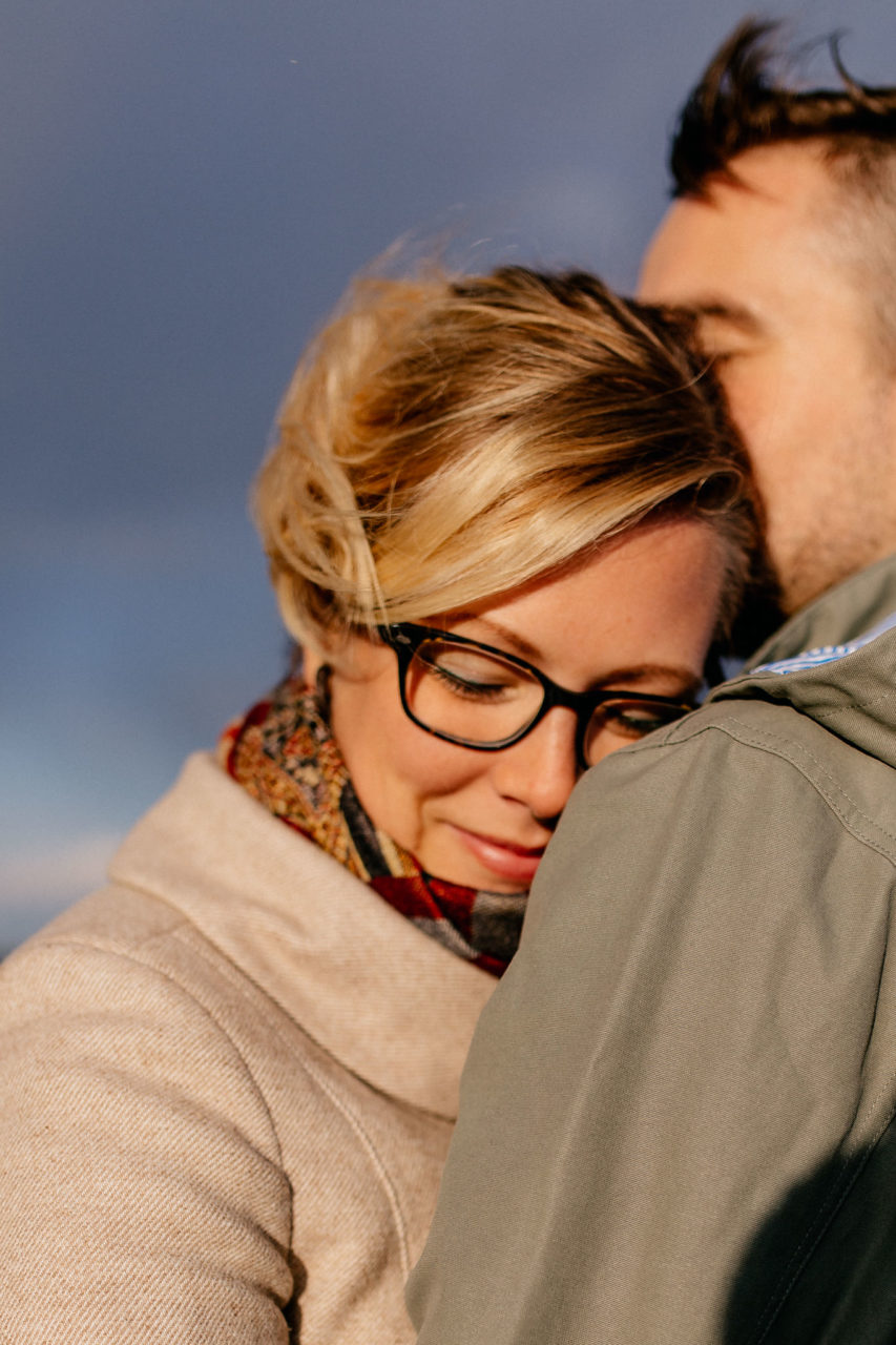 Portrait Paar Verliebt Fotografie Hochzeit Feld Ostdeutschland