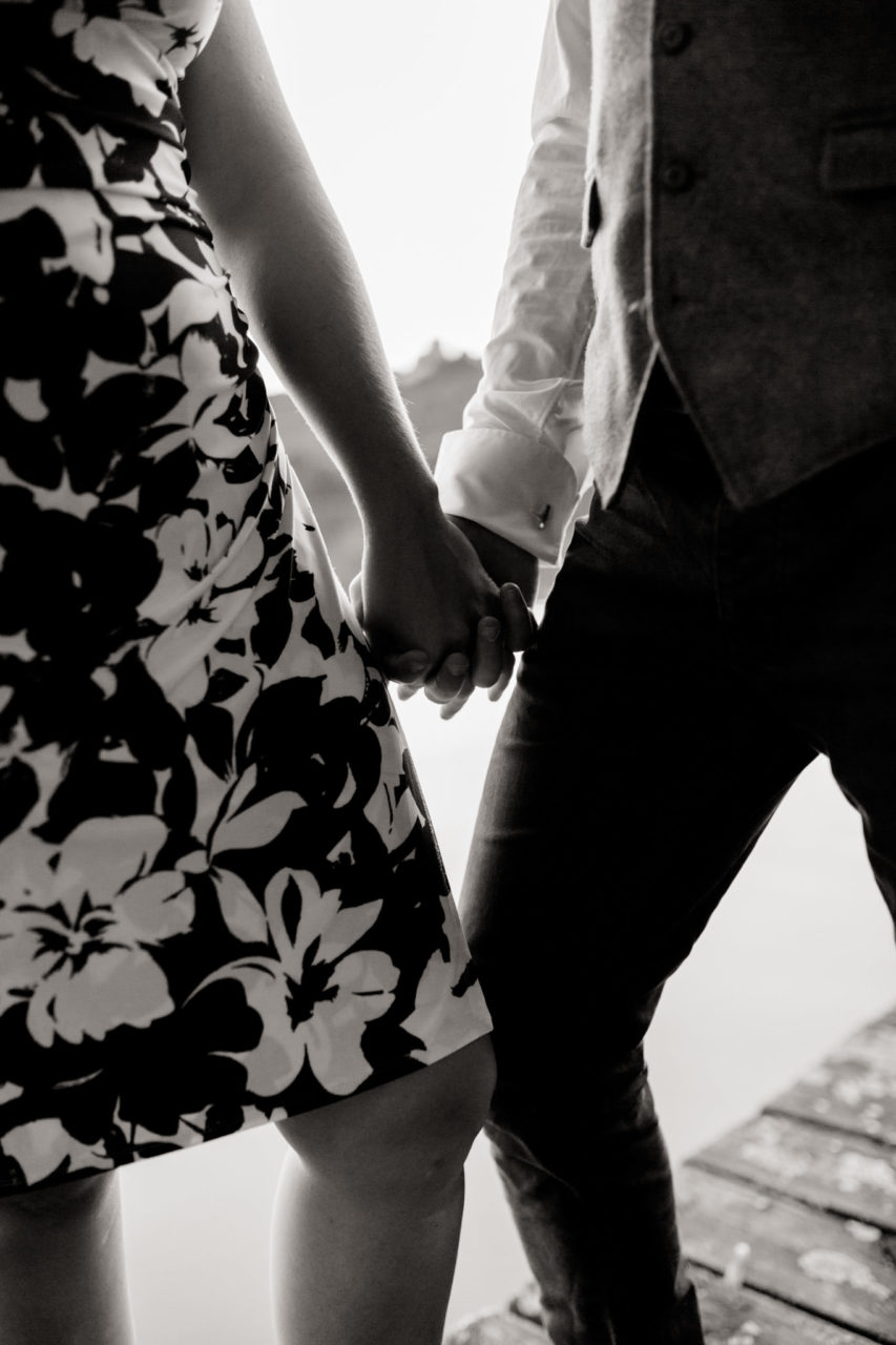 Hochzeitsfotograf Stuttgart Verlobungs shoot Max Eyth see paarfotografie romantisch Portrait