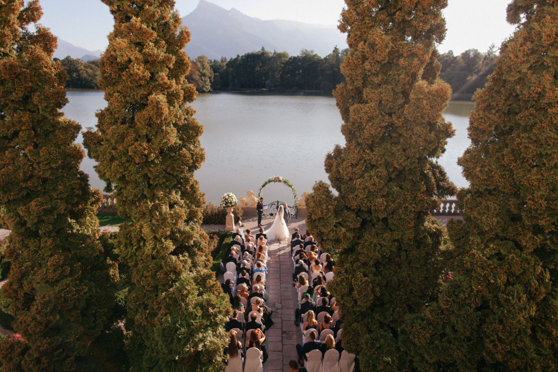 freie Trauung schloss leopoldskron-Hochzeitsfotograf Salzburg-Berghochzeit international