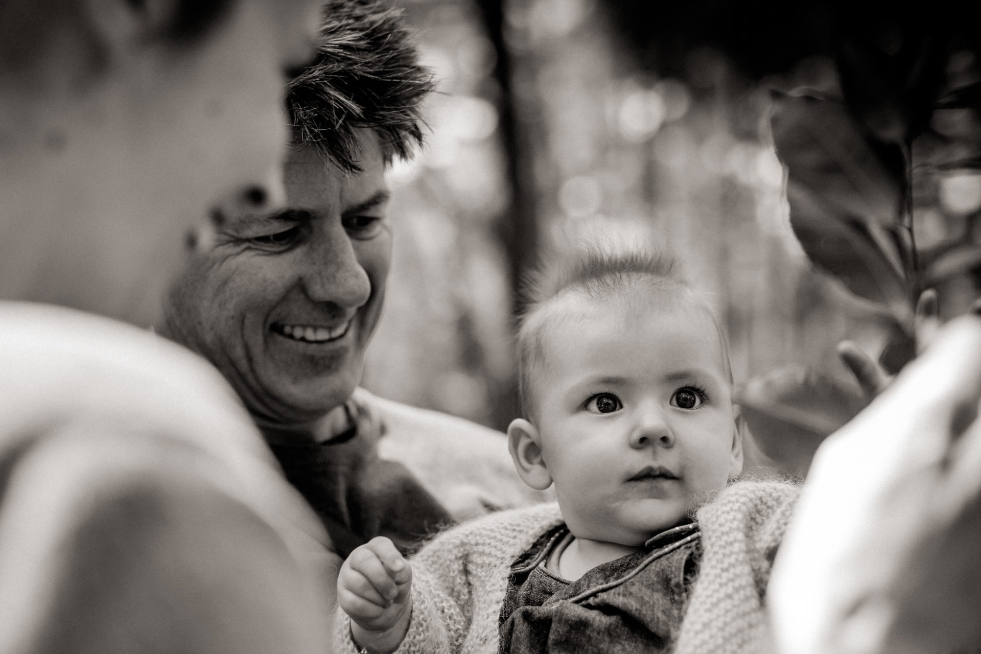 Familie Fotografie ungestellt natürlich Babybilder