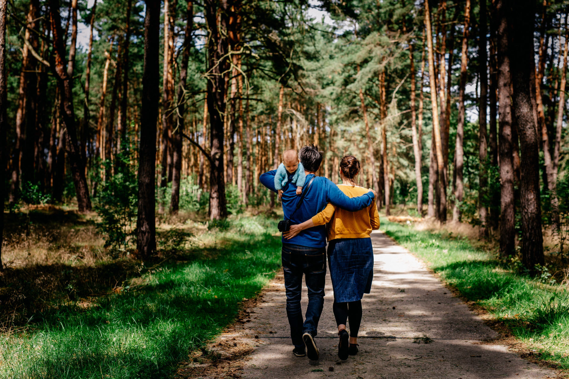 Familie Fotografie ungestellt natürlich Babybilder