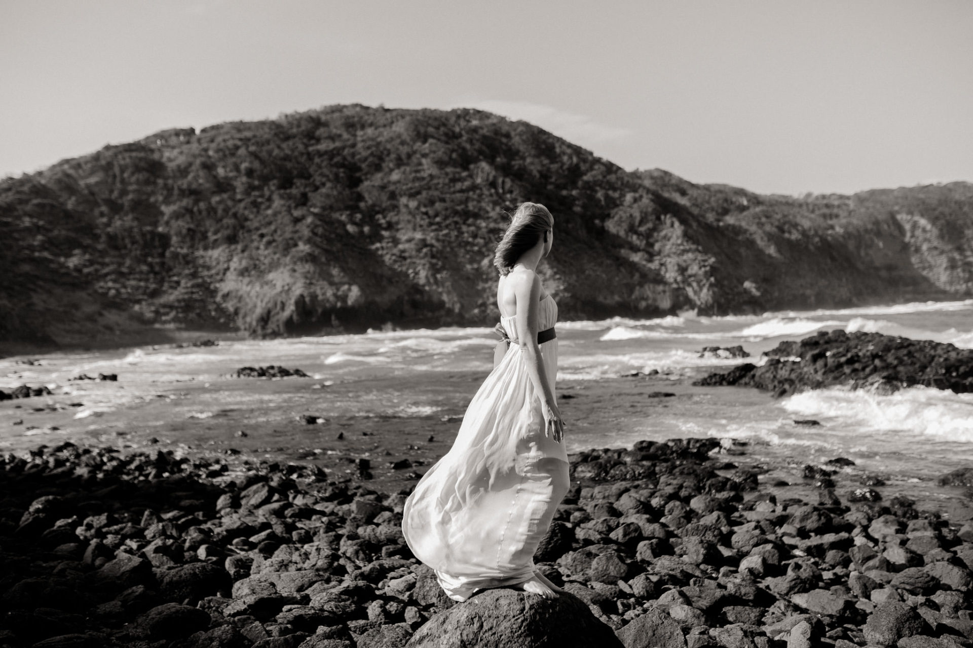 Hochzeitsfotografie Melbourne Mornington Peninsula Brautkleid Inspiration Fotoshoot Braut Strand Meer