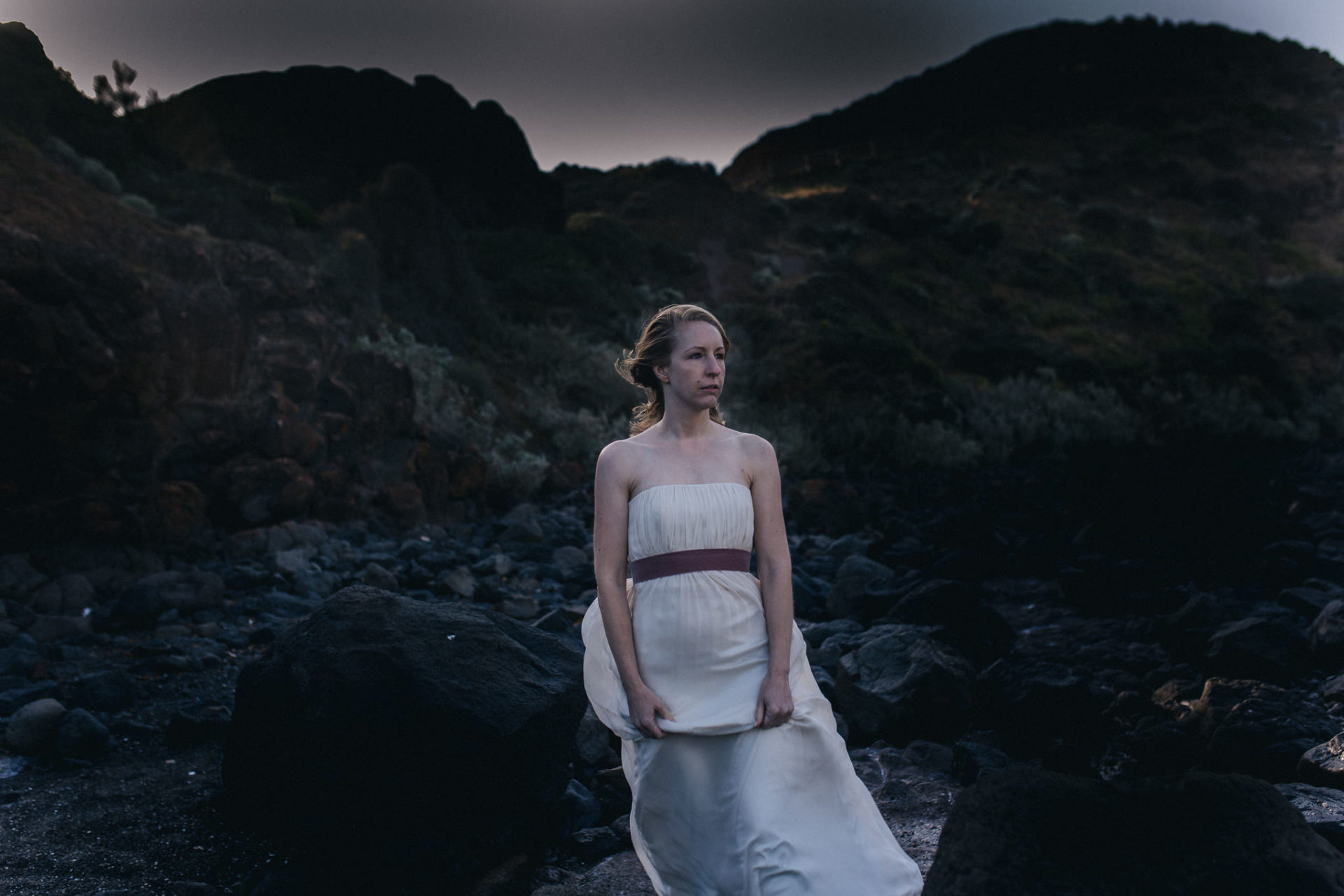 Hochzeitsfotografie Melbourne Mornington Peninsula Brautkleid Inspiration Fotoshoot Braut Strand Meer