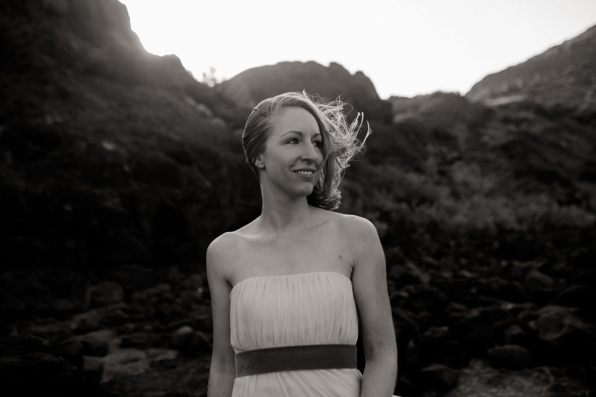 Hochzeitsfotografie Melbourne Mornington Peninsula Brautkleid Inspiration Fotoshoot Braut Strand Meer